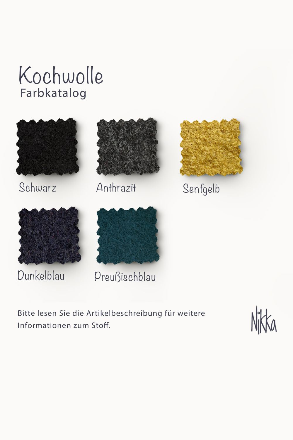 Boiled wool #de