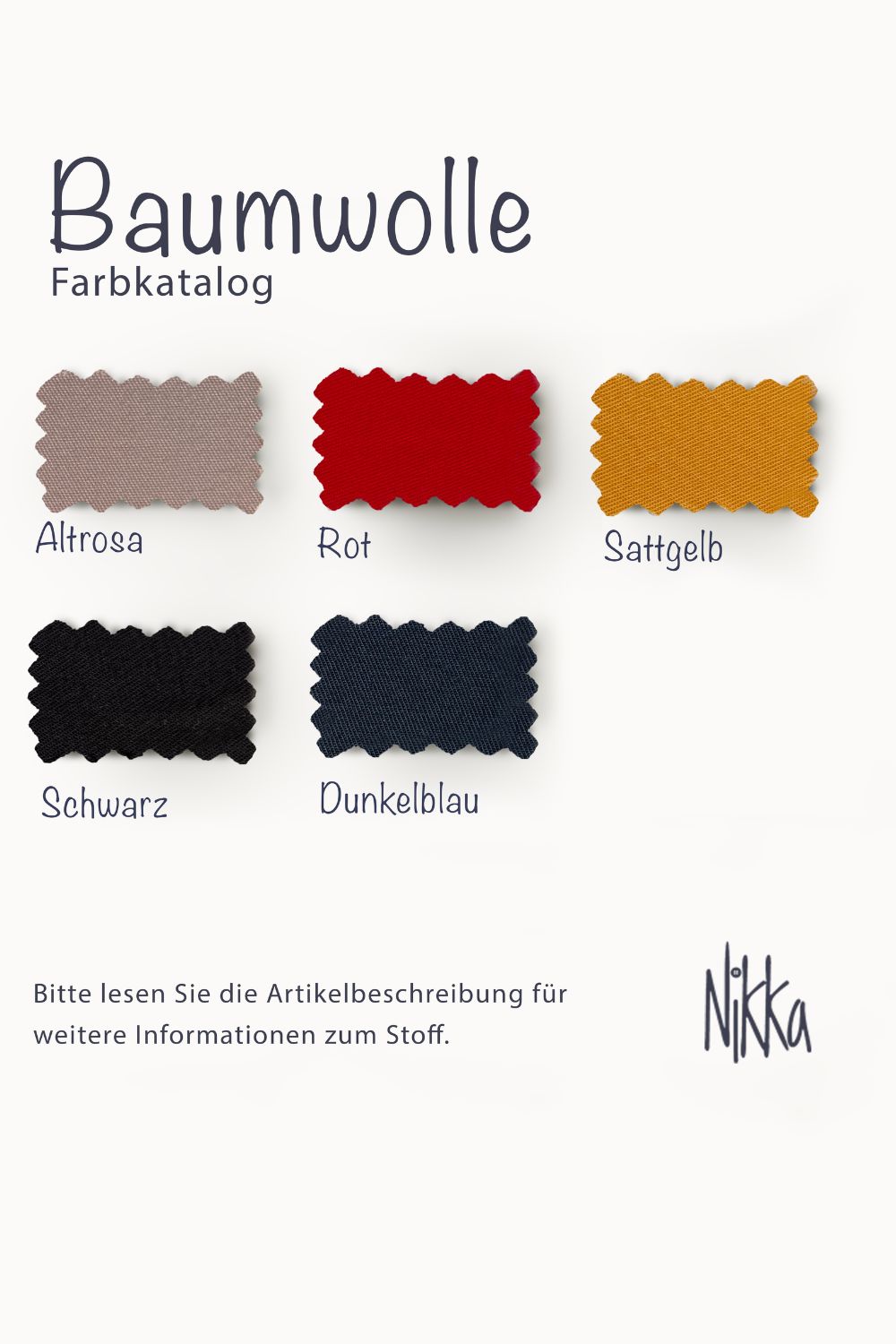 Cotton catalog #de