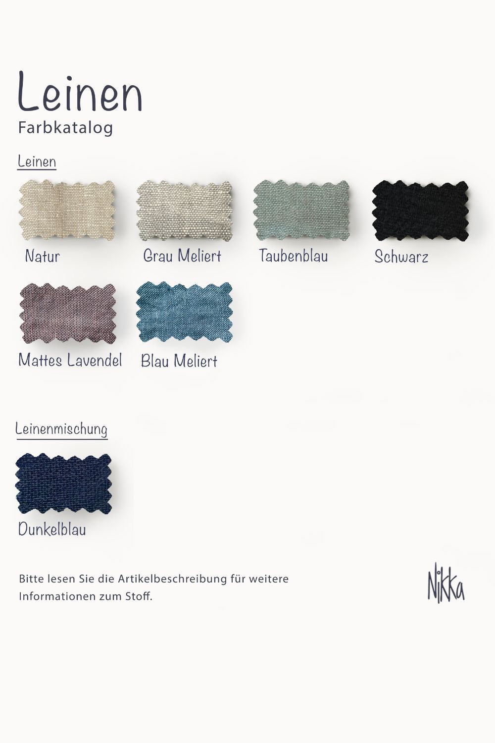Linen catalog #de