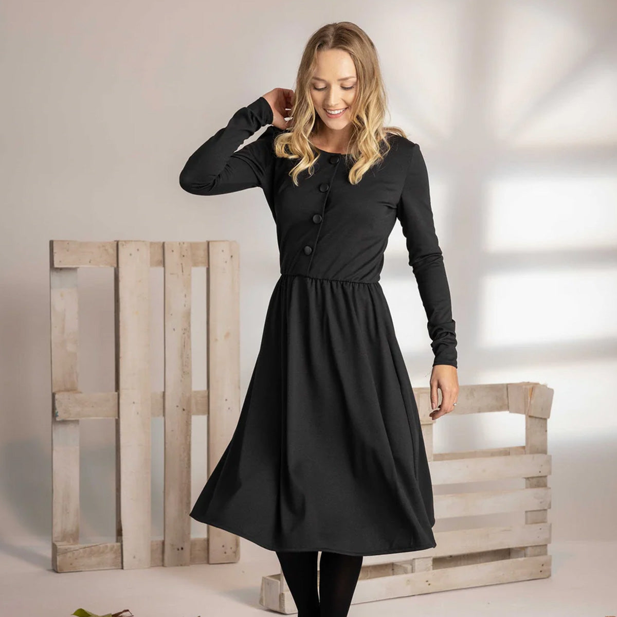 Stay Warm And In Style With A Winter Midi Dress