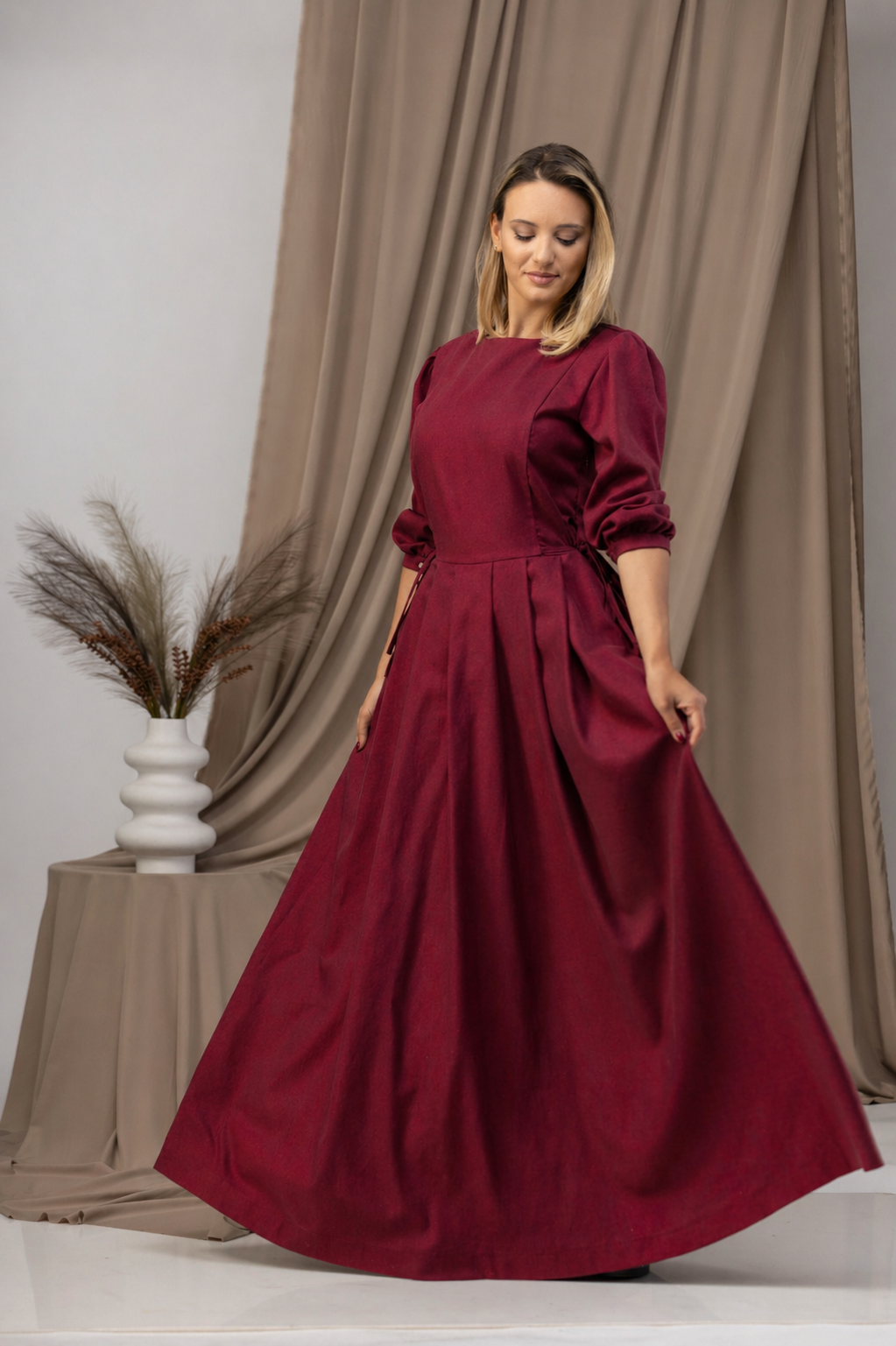Linen dress