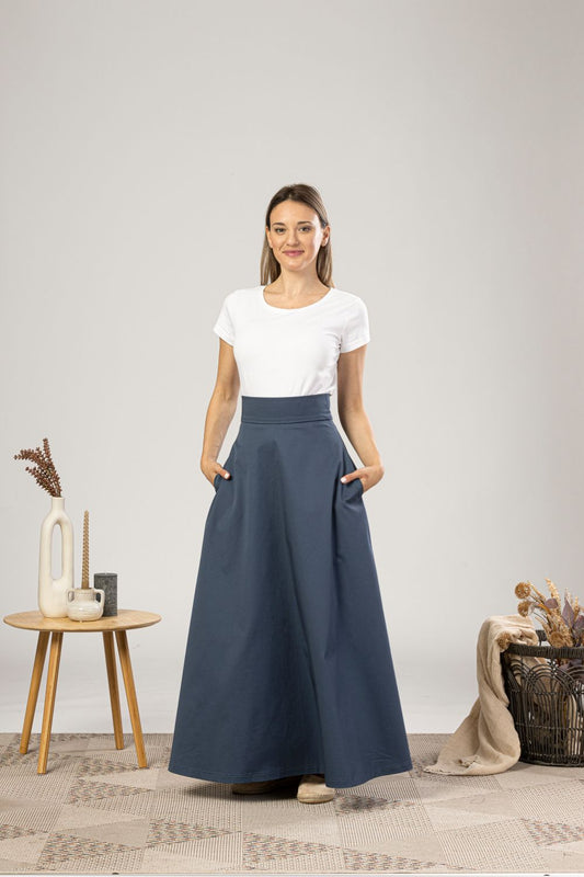 Gentle Bell-Shaped Summer Skirt - from NikkaPlace | Effortless fashion for easy living