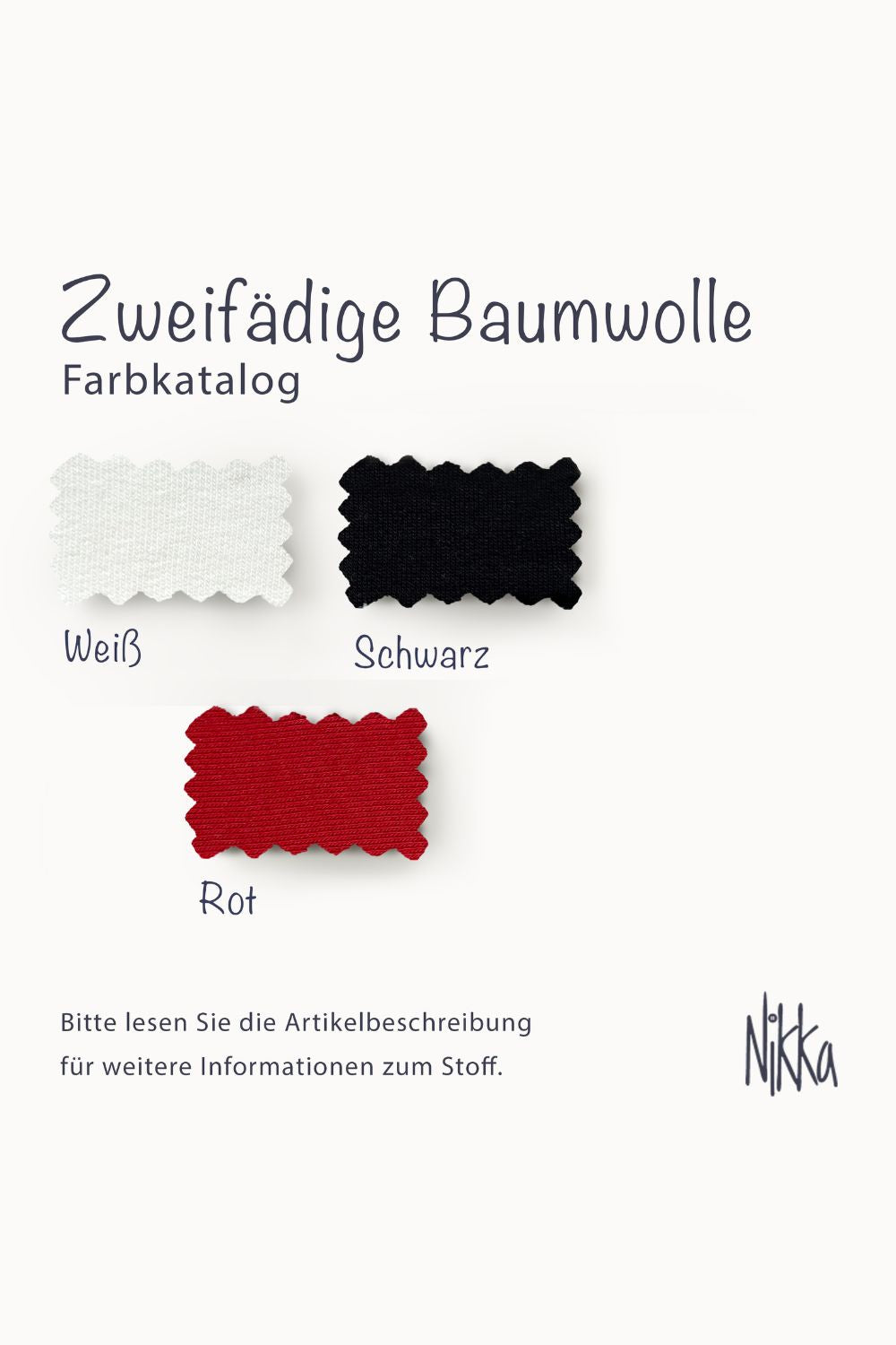 Two-ply cotton catalog #de