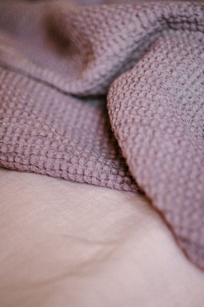 Linen Throw Blanket