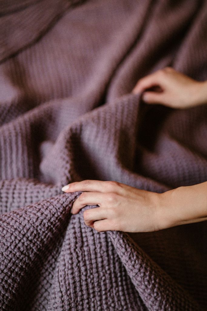 Linen Throw Blanket