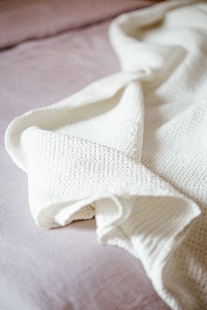 Linen Throw Blanket