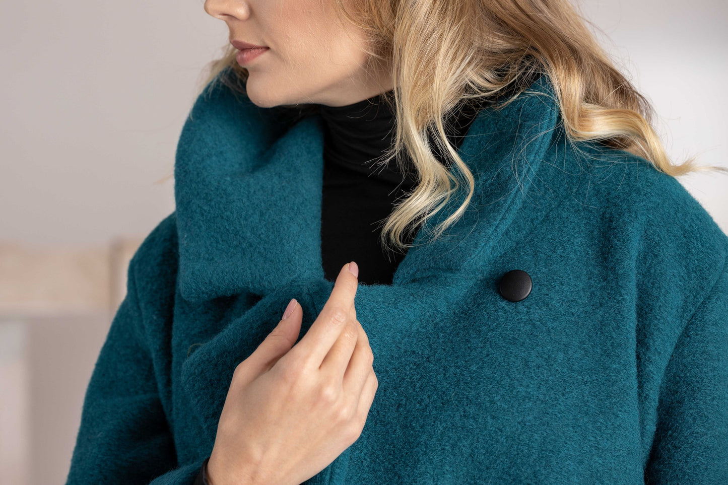 Textured Coat for Night Out - from NikkaPlace | Effortless fashion for easy living