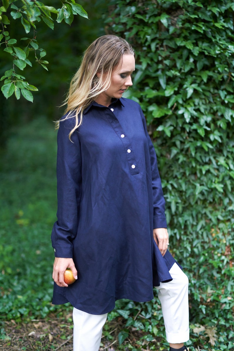 Linen Tunic for Women - from Nikka Place | Effortless fashion for easy living
