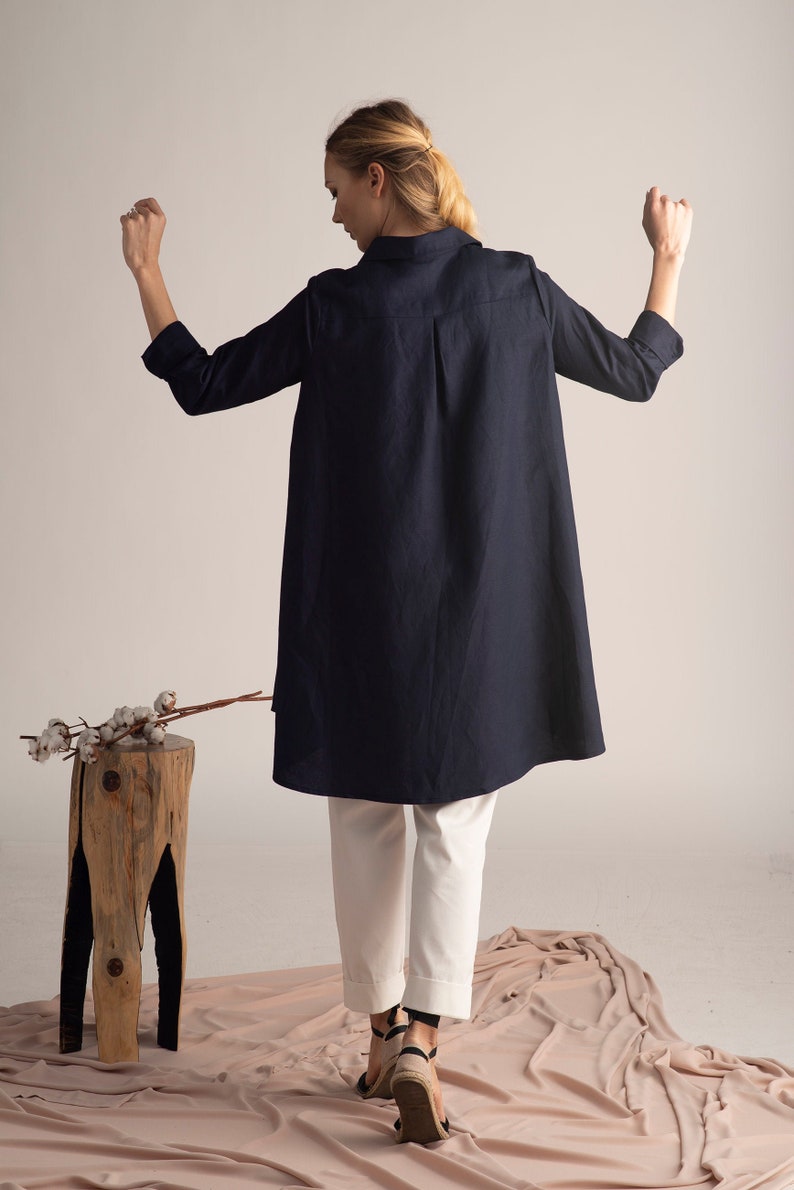 Breathable Linen Tunic - from Nikka Place | Effortless fashion for easy living