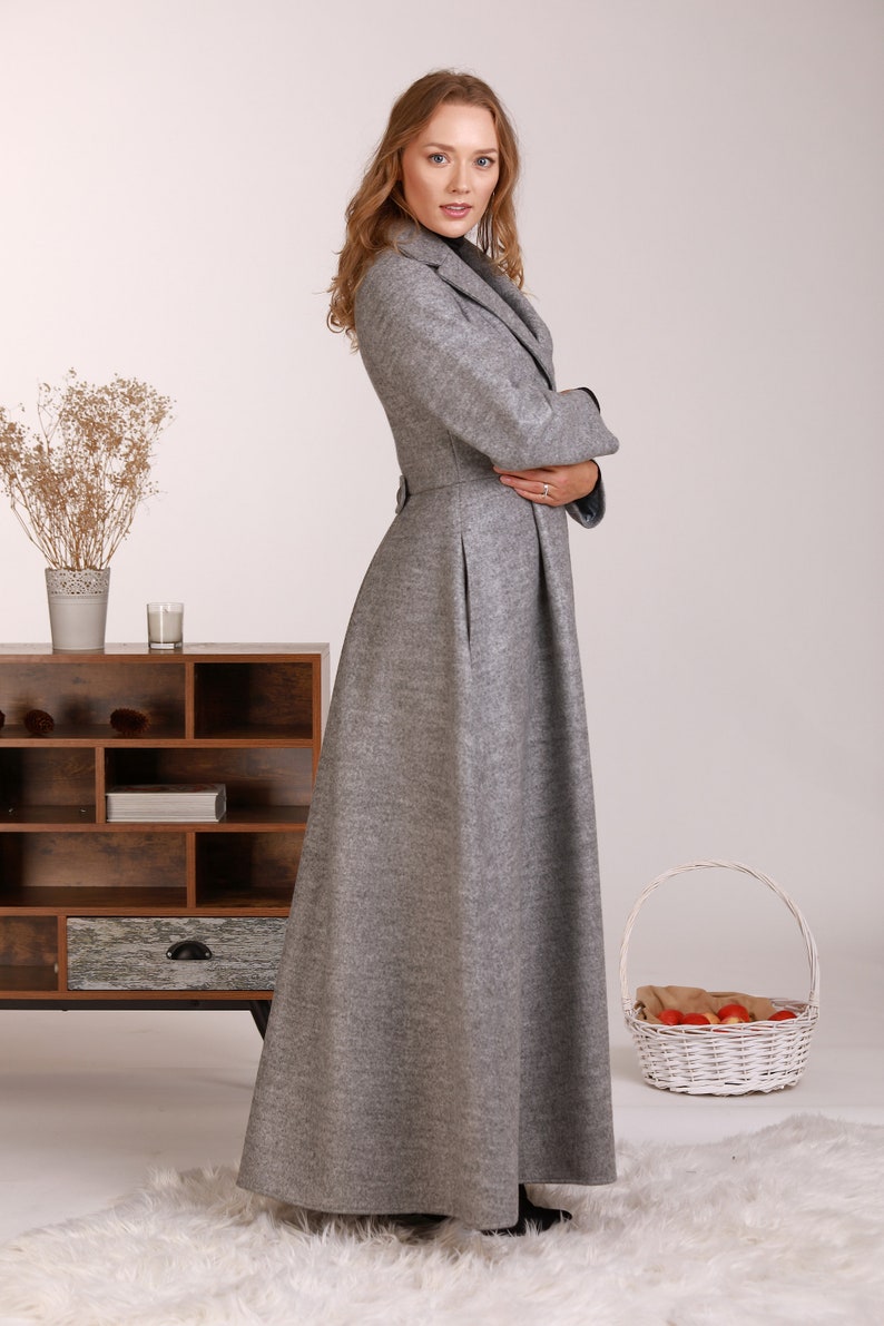 Upgrade your winter wardrobe with our wool princess maxi coat - Wool Princess Maxi Coat from NikkaPlace | Effortless fashion for easy living
